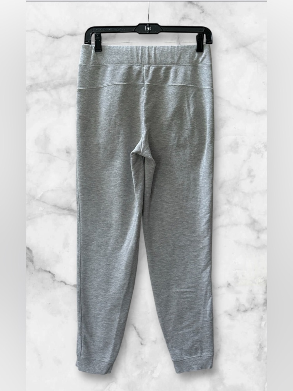 Ralph Lauren Heather Gray Joggers Sweatpants Side Stripe Pocket Logo Soft Size S - Picture 7 of 13